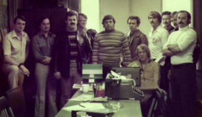 DET-A Team 6
DET-A Team 6 – Tom Powell, Jim Robinson, Steve Santoyo, Bob Kuenstle, Rich Herpers, Juan Renta, Frank Clausen, Jimmy Reeves, John Liner, Gil Turcotte, Ron Braughton (seated)
